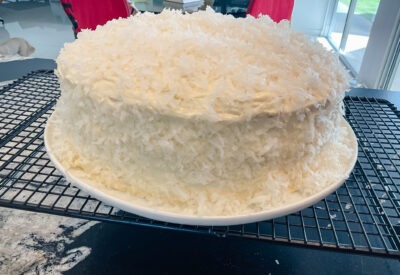 Dinner Party Coconut Cake